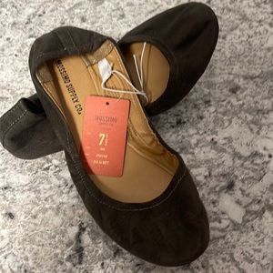 Mossimo Supply Co flats size 7.5. Dark Grey.
